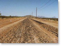 Road and Subgrade Ripped and Pulverized